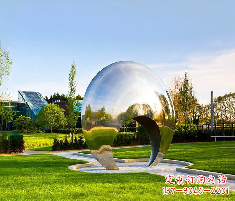山西金色门楣的精美镜面拱门雕塑