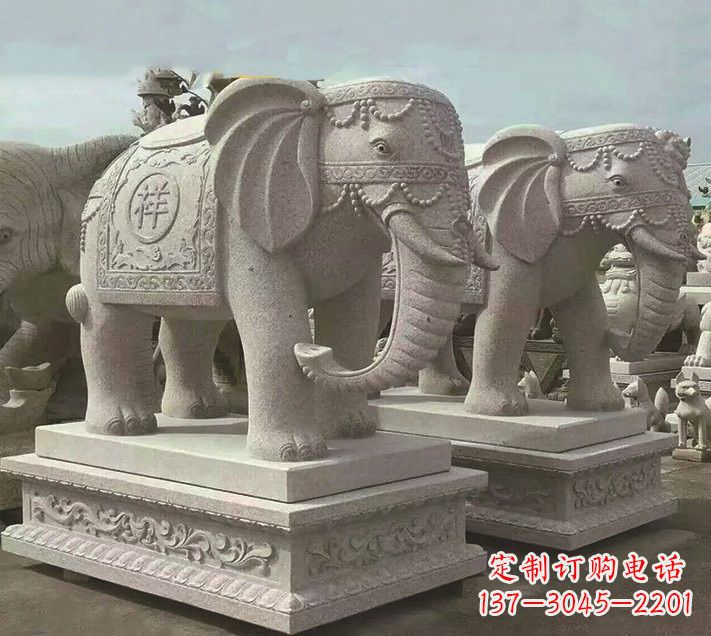 山西中领雕塑-大象雕塑定制