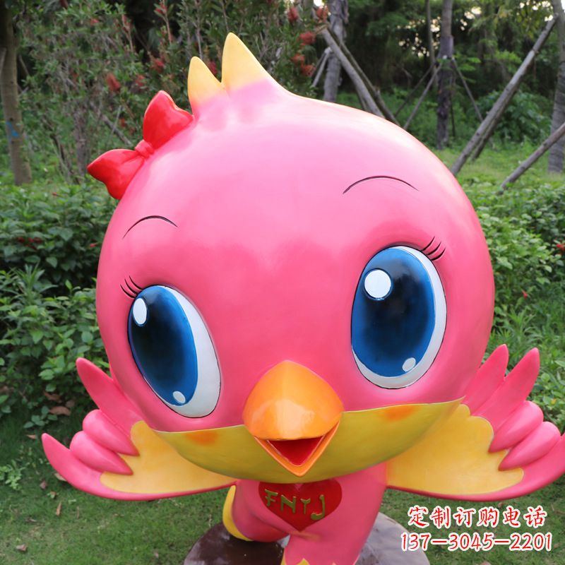 山西中领雕塑精致玻璃鸽子雕塑