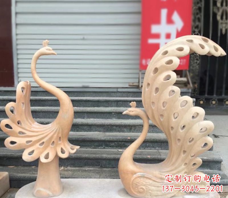 山西中领雕塑专业提供独特精致的孔雀石雕塑,以…