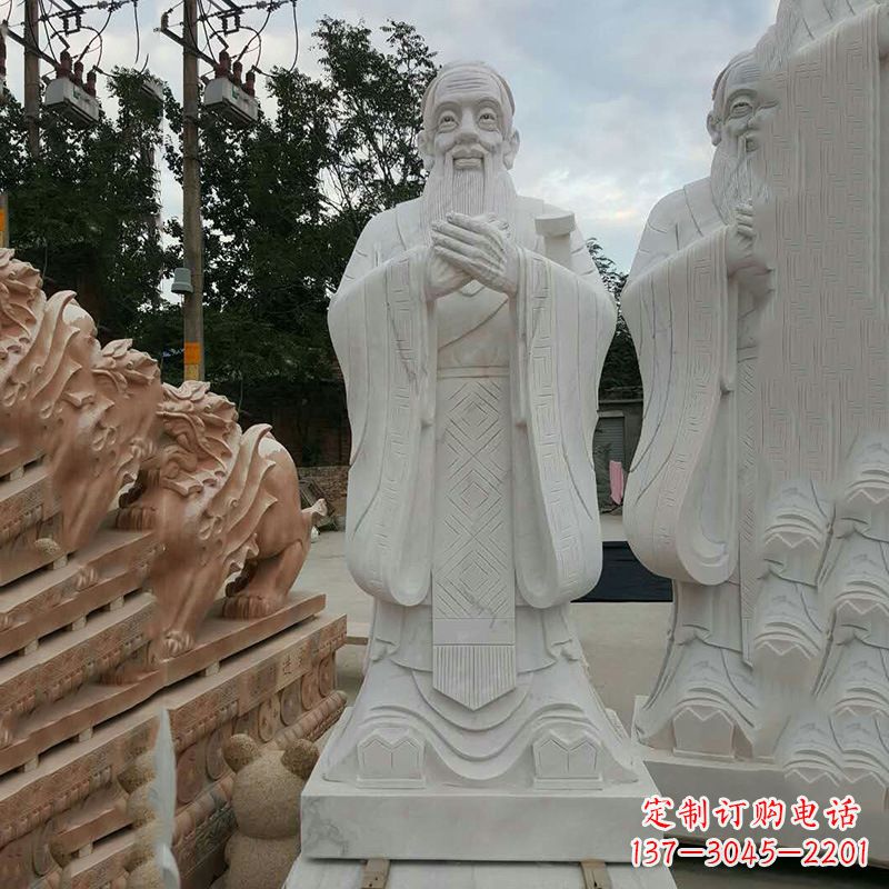 山西志在孔子——领雕塑定制孔子雕像