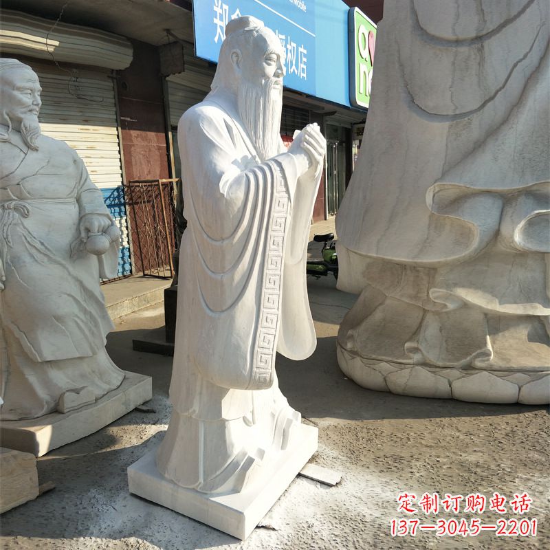 山西中领雕塑|传承传统,唯美的孔子雕塑