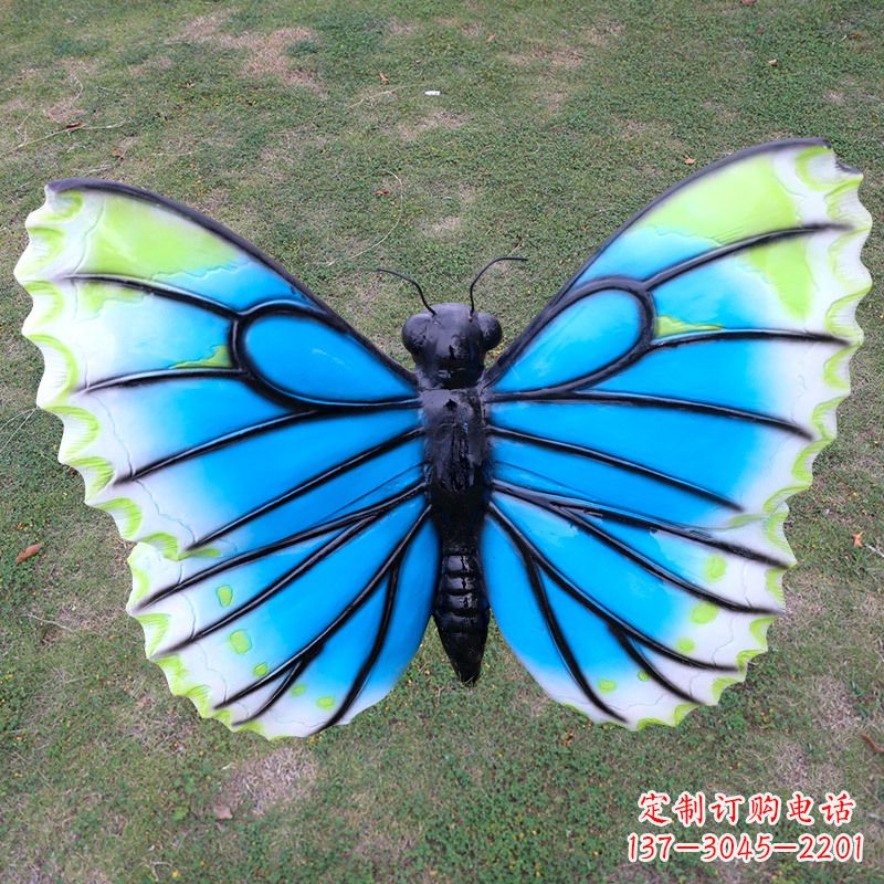 山西全新设计的蝴蝶雕塑仿真摆件