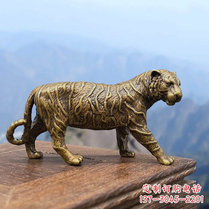 山西中领雕塑推出的复古铜老虎雕塑,为您带来古…