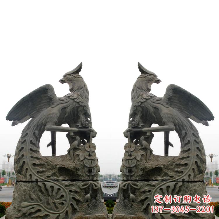 山西中领雕塑凤凰雕塑，神秘的艺术品