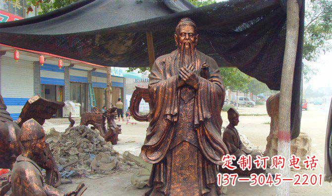 山西庆祝古代大师老子诞辰,尊贵的老子雕塑定制