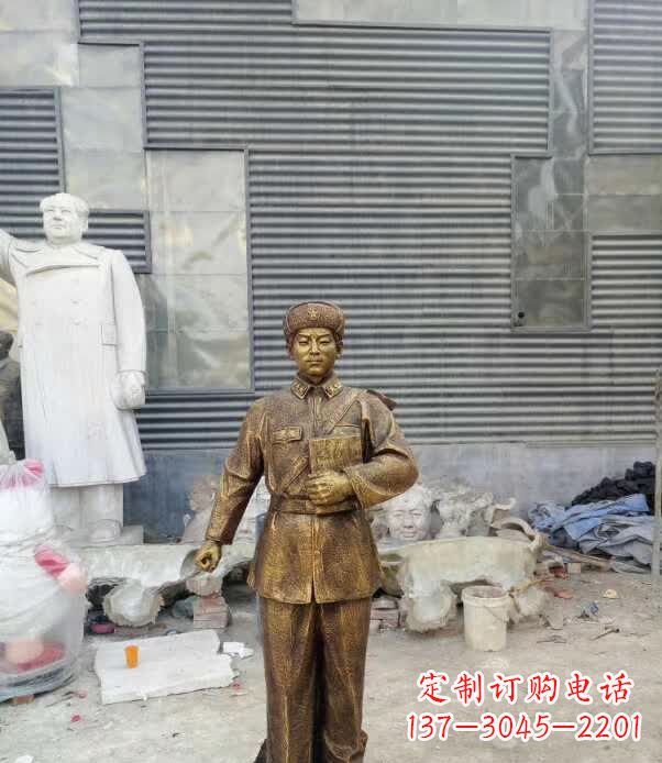 山西雷锋雕塑,传承志愿精神