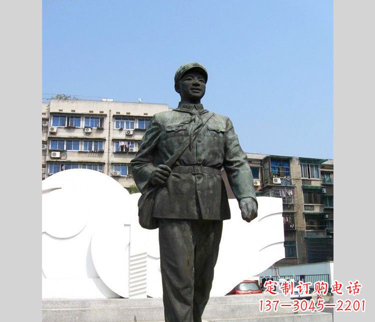 山西雷锋人物石雕