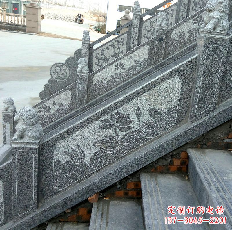山西青石栏板雕塑—精湛工艺的完美展示