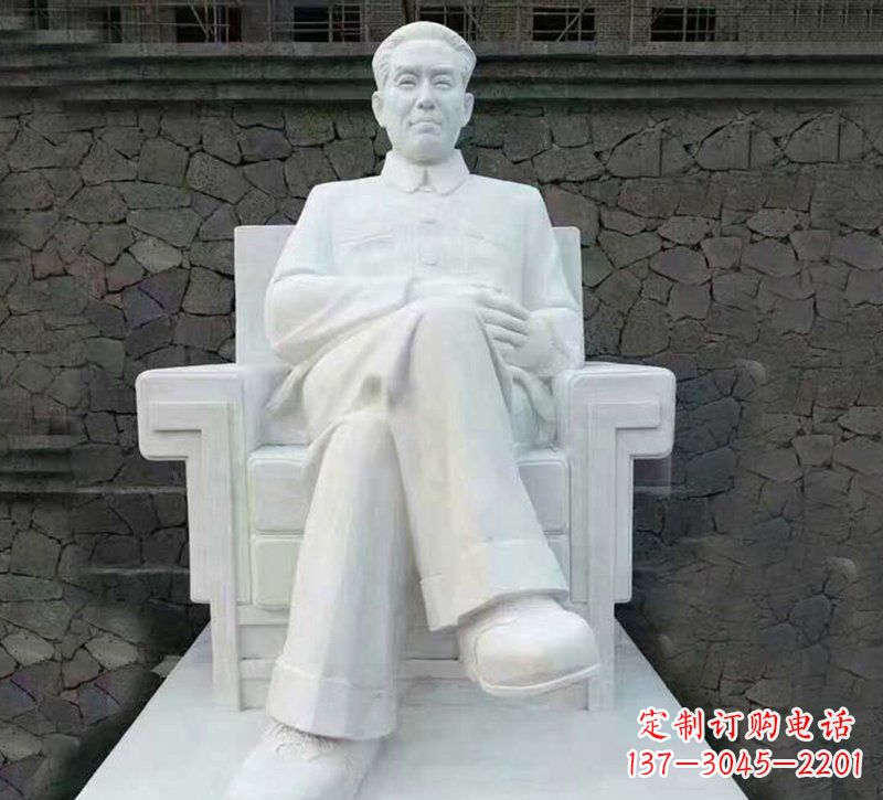 山西刘少奇伟人坐像石雕