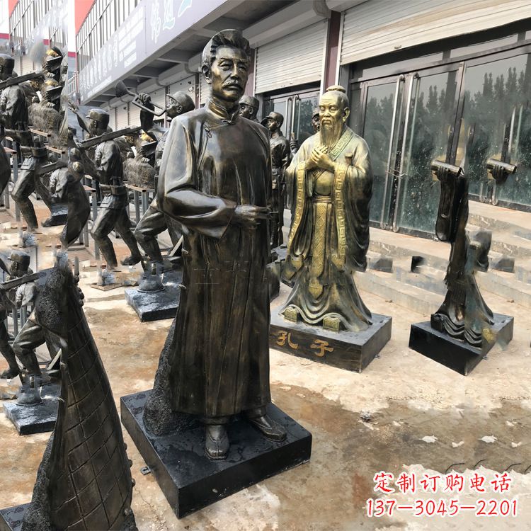 山西打造经典鲁迅雕塑,传承文化精神