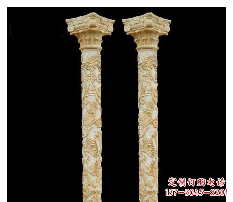 山西罗马风格砂岩马雕塑