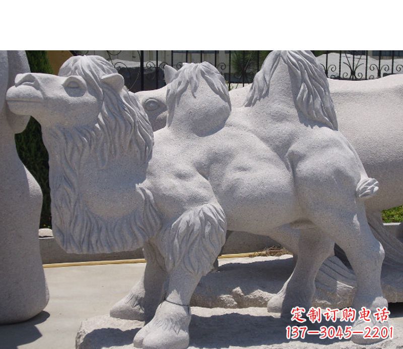 山西艺术珍品—骆驼石雕