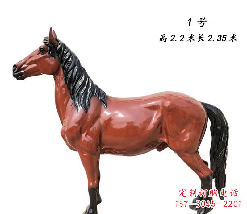 山西精美马雕塑让您尽情享受动物之美