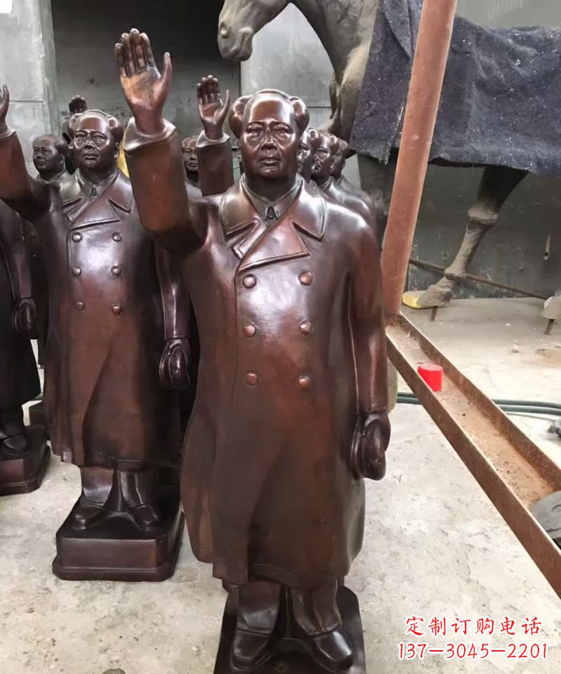 山西伟大领袖诞生的主席雕塑