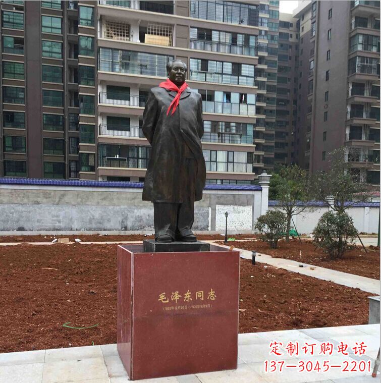 山西毛主席伟人铜雕,让传承历史文脉!