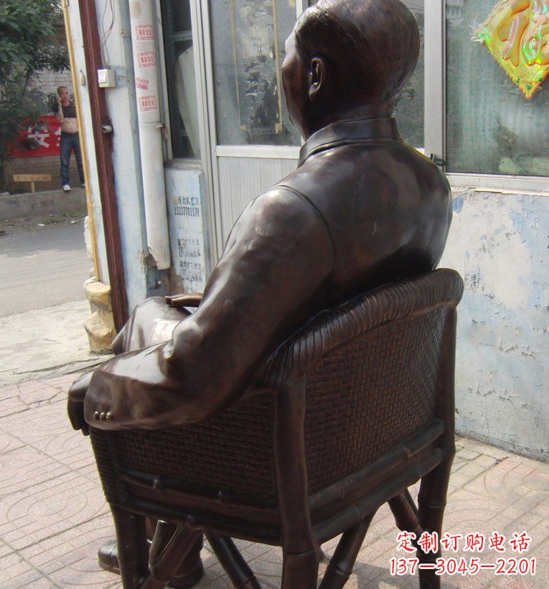 山西伟大领袖铜雕塑,缅怀毛主席伟大的一生