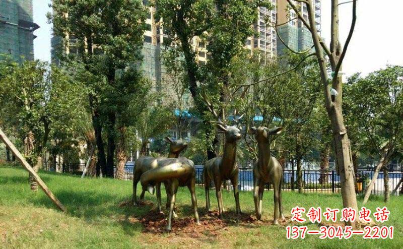山西青铜雕刻的梅花鹿,给您的生活带来另一种美感