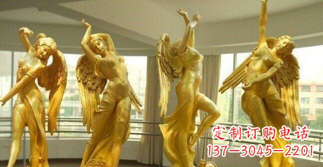 山西西方天使雕塑,精美绝伦