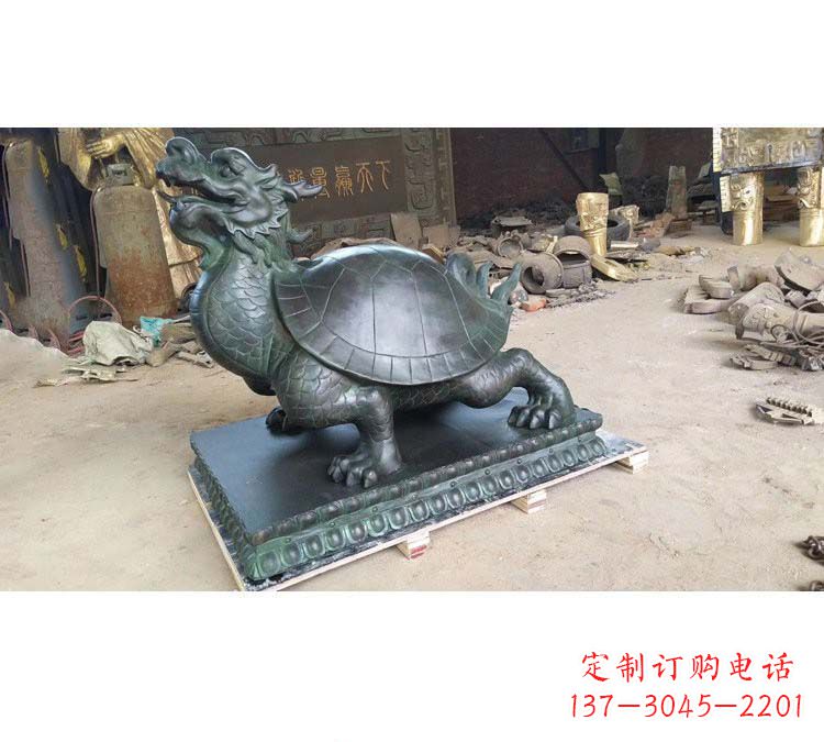 山西青铜古风龙雕塑,精致外形美轮美奂