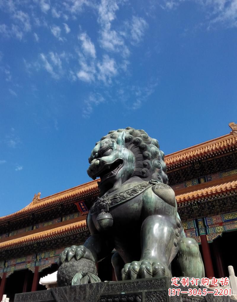 山西铜雕狮子,传承古典文化