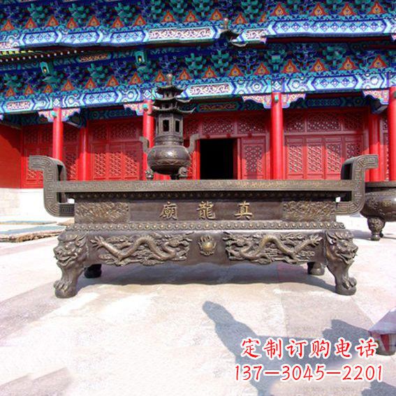 山西庙宇香炉雕塑