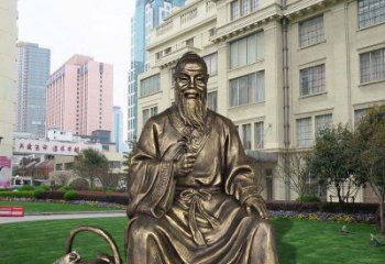 山西精美古典——华佗古代名人铜雕