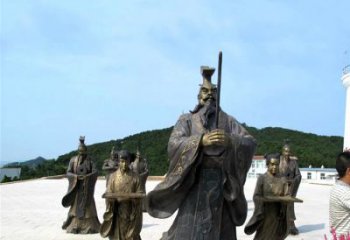山西中领雕塑——汉武帝刘彻祭天情景雕塑
