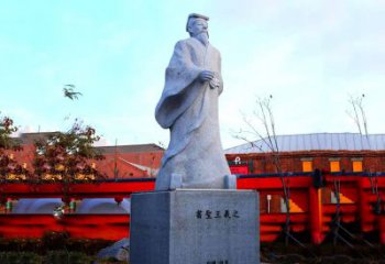 山西传承文化艺术之美：王羲之石雕