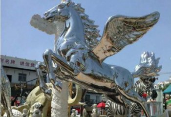 山西中领雕塑定制的飞马雕塑