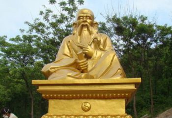 山西拥有传统文化精髓的老子铜雕