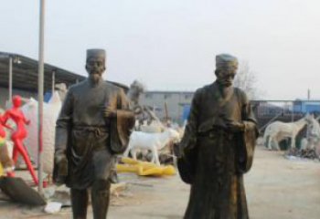 山西复兴古艺，海归精品—李时珍铜雕