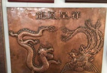山西中领雕塑|传统铜雕龙凤精美雕塑