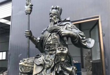 山西高雅典雅的关公铜雕
