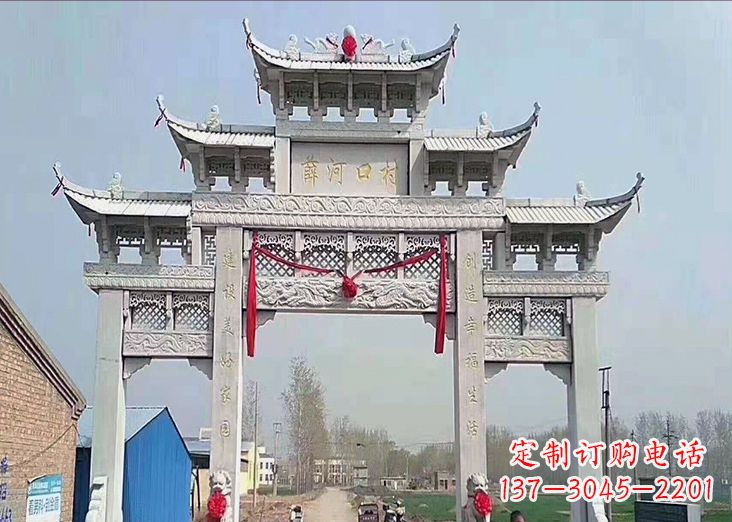 山西石牌坊雕塑,让您定制属于自己的雕塑!