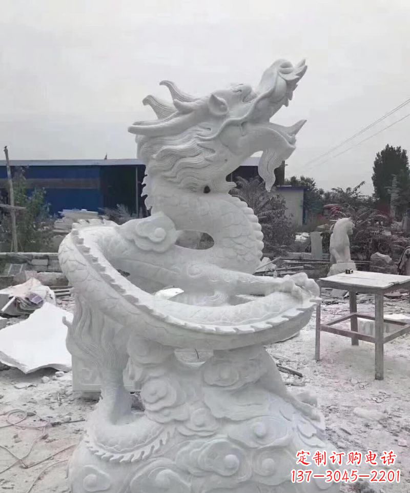 山西特色盘龙景观石雕,品质超凡的艺术杰作