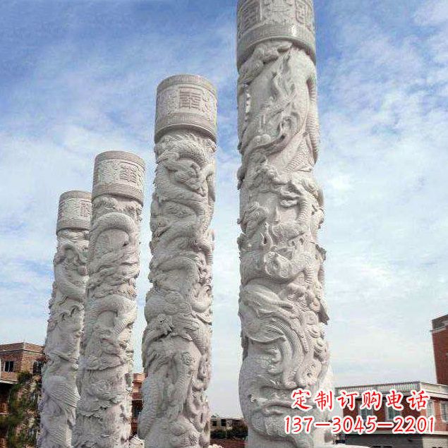 山西精美石雕龙雕塑,释放神秘力量