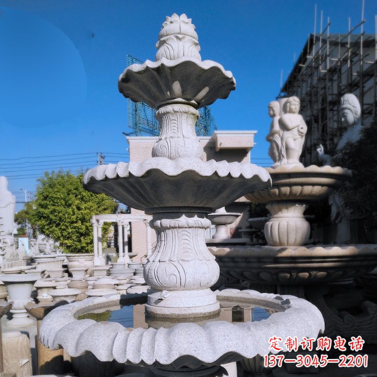 山西中领雕塑喷泉雕塑,浪漫融入现代设计