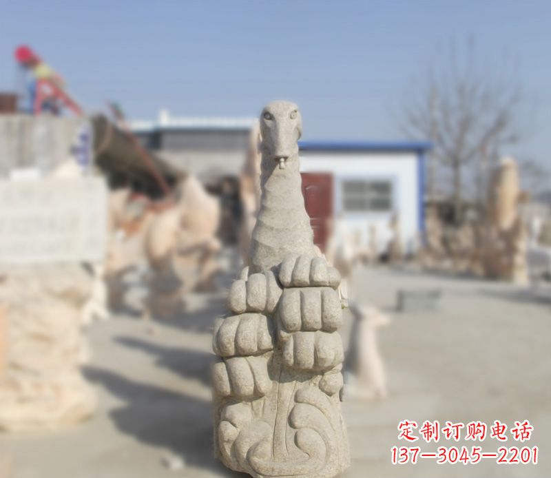 山西喷水海马雕塑