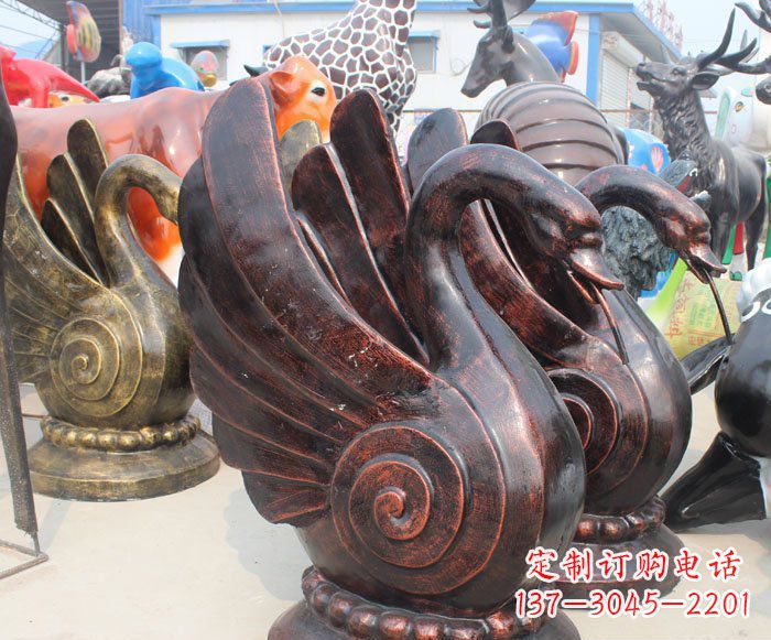 山西以无与伦比的艺术品呈现——中领雕塑天鹅雕塑