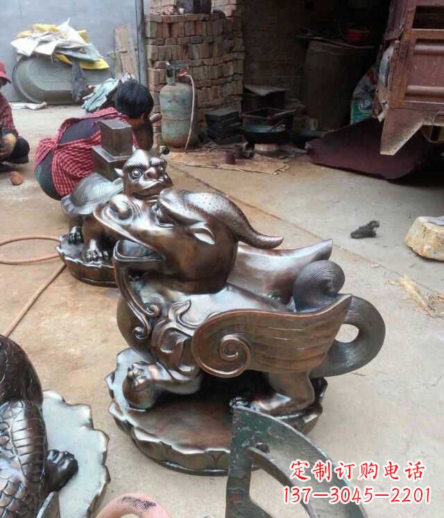 山西中领雕塑貔貅铜雕高雅非凡
