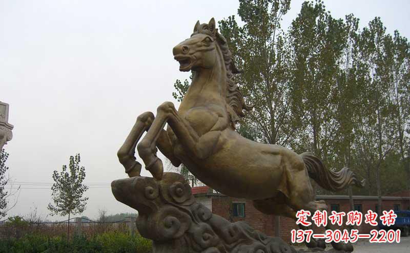 山西领雕塑专业设计制作高端精美的马铜雕,装饰…