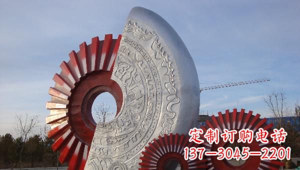 山西中领雕塑:螺旋雕塑,优雅静谧的力量