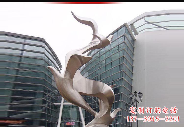 山西不锈钢雄鹰雕塑,永久定制精美景观