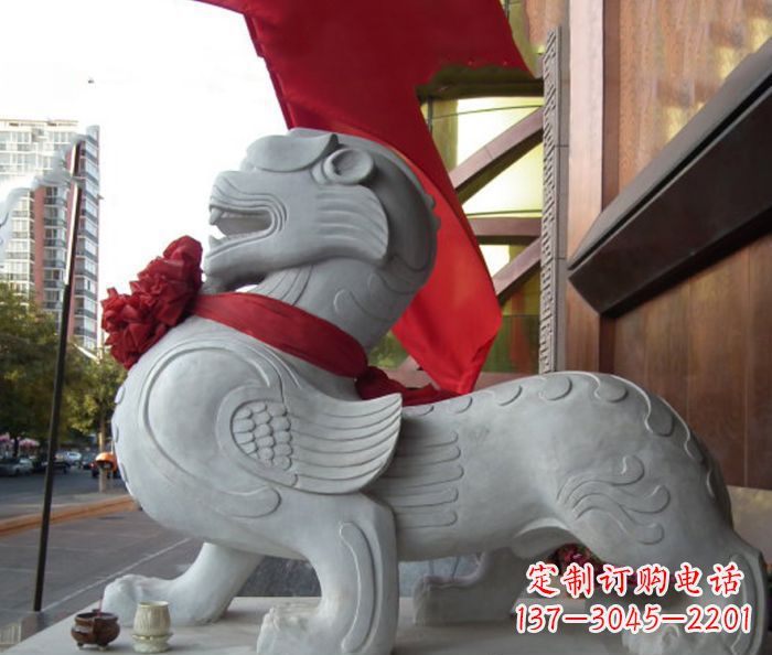 山西中领雕塑的貔貅石雕,祈福安康守护您的家