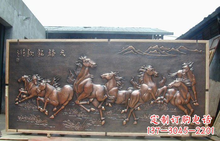 山西中领雕塑:古典造型的精美马雕塑