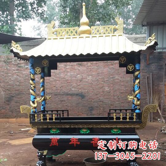 山西琴书侣文铜香炉|传承文雅风韵