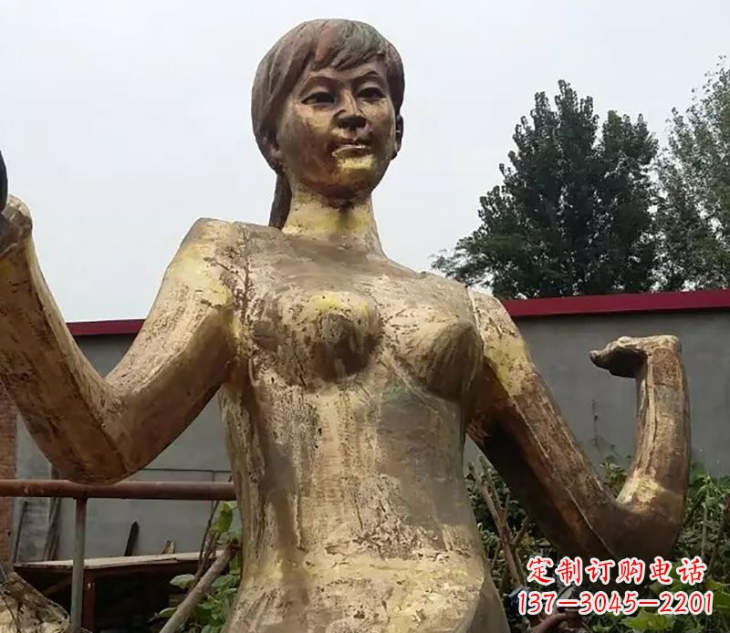 山西中领雕塑的精美青年雕塑经典实物塑造,给人…