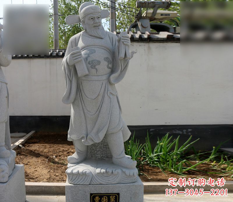 山西青石曹国舅八仙雕塑:神秘的千古经典