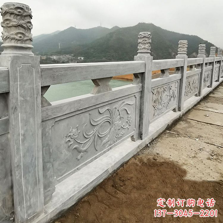 山西青石仿古栏板